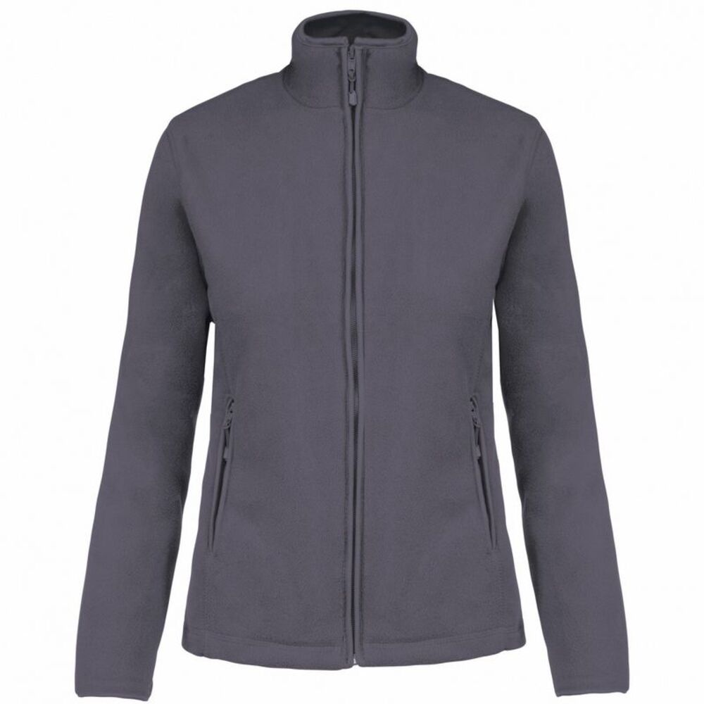 Kariban Womens/Ladies Maureen Microfleece Jacket / Convoy Gray